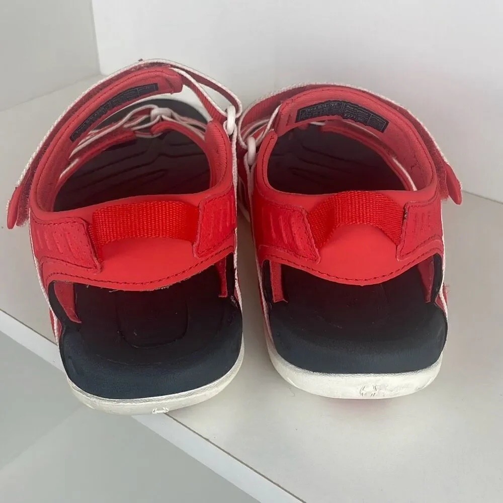Teva Tirra Women's Strappy Water Sandal Red White Navy 6